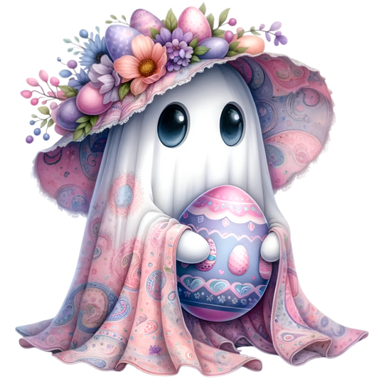 Pink/Purple Ghost with Pink/Purple Egg