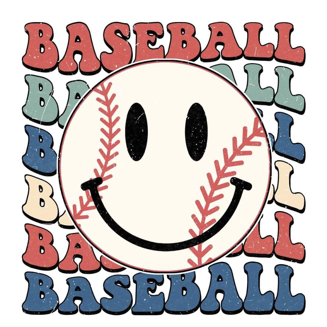 Smiley Face Baseball